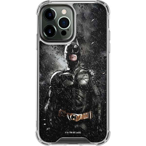 The Dark Knight Rises Batman Poster iPhone 13 Pro Max Clear Case